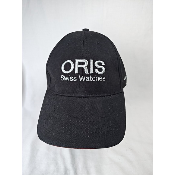 Oris Other - ORIS Swiss Watches Men's Hat Cap Black White Adjustable OSFM Adult Headwear